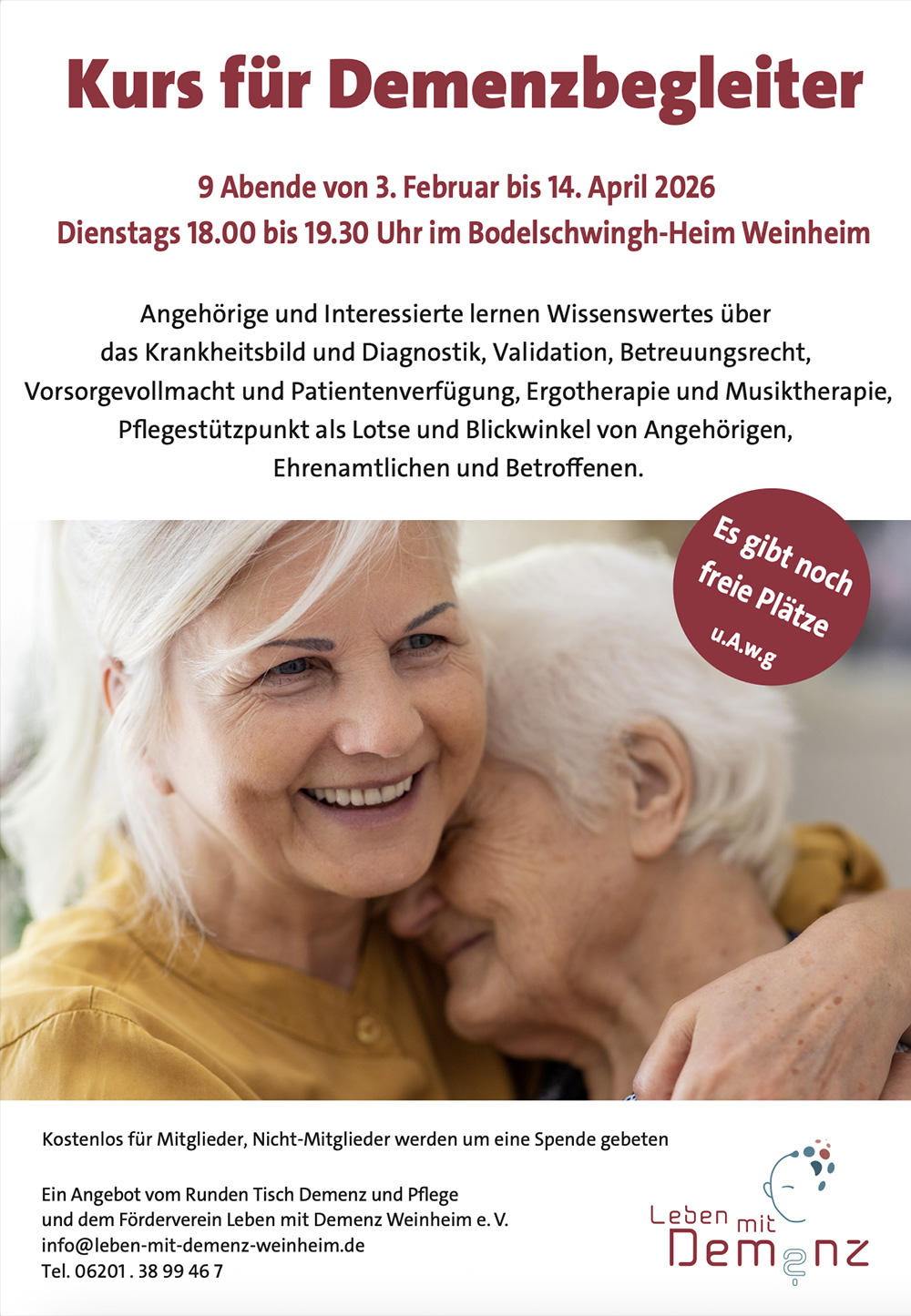 Gesundheitstag Weinheim am 10. Mai 2025 von 9 bis 13 Uhr